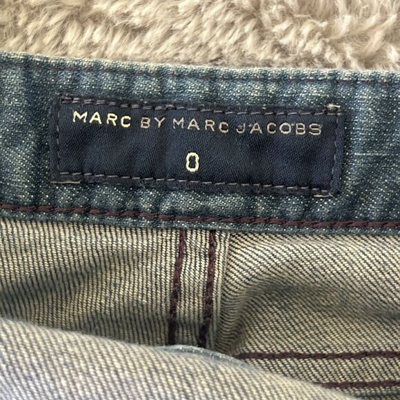 Marc By Marc Jacobs Women Blue Denim Overalls Jeans Jumpsuit Size 0 Y2K Vintage - Picture 8 of 11